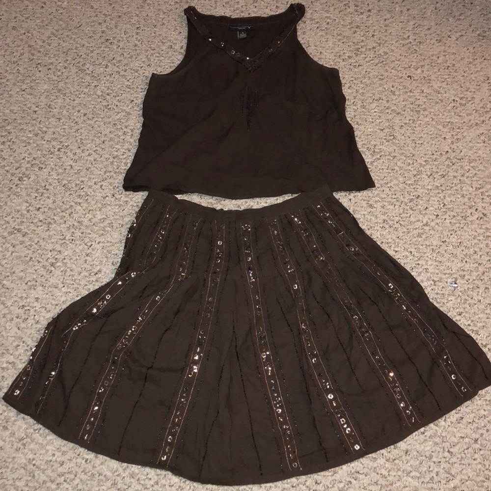 Gorgeous chocolate brown set!!!😍